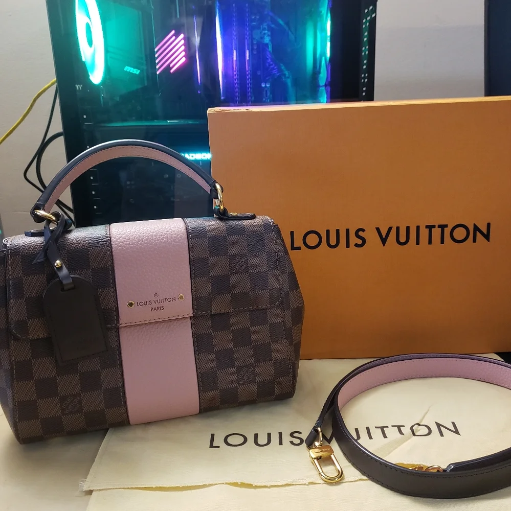 ❣️❌️SOLD❌️Louis Vuitton Magnolia Damier Ebene Canvas Bond Street Bag❣️ - Picture 1 of 17